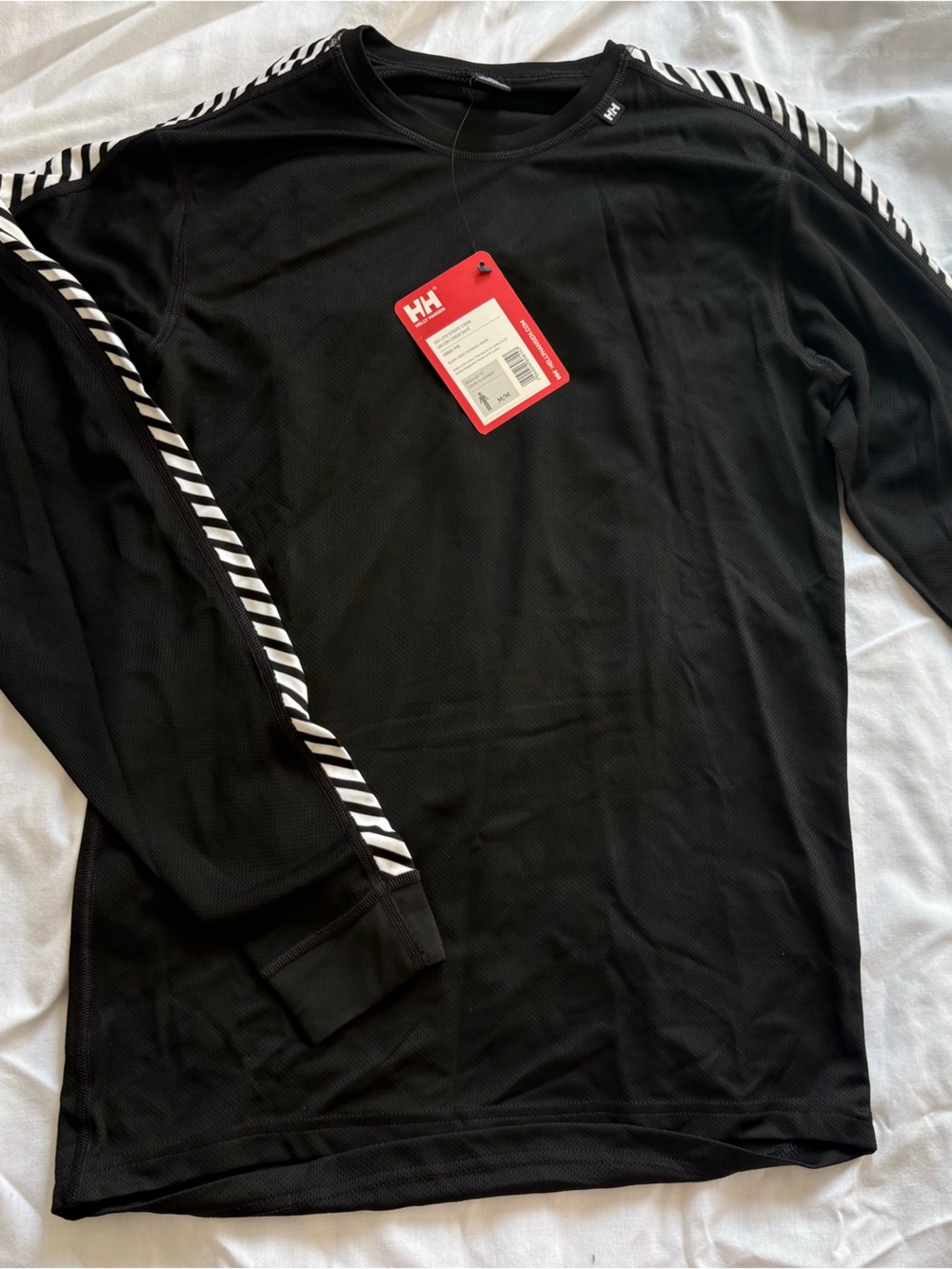 Men’s Helly Hansen Black Long-Sleeve LIFA Baselayer NWT